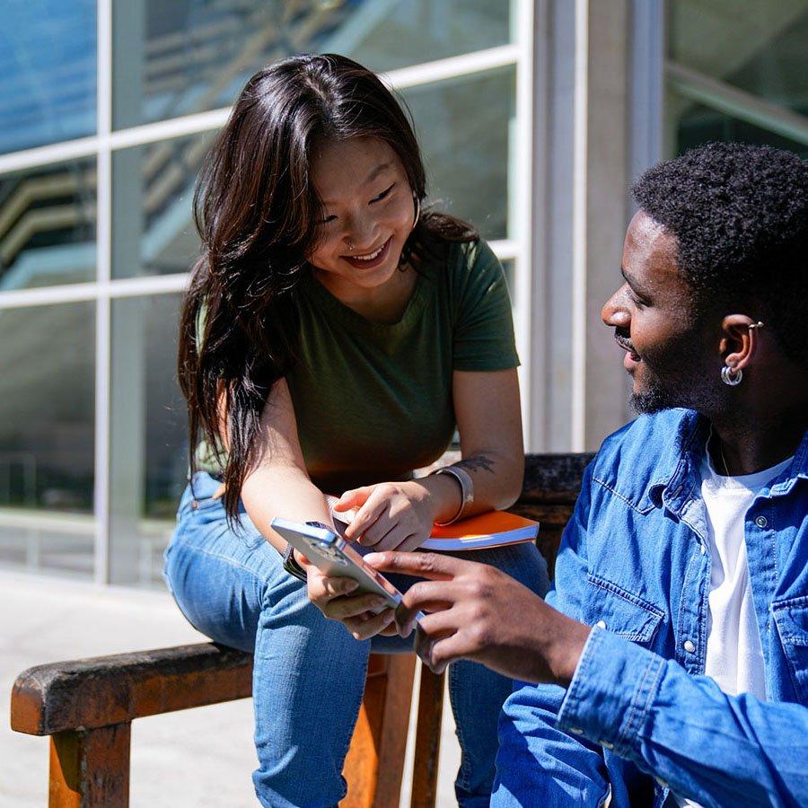 HE landing photo feature